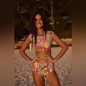 FREE PEOPLE | ✨NWOT✨ The Sonny Printed Tee in Oasis Print